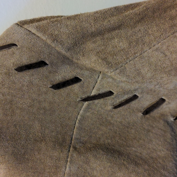 The Quacker Factory Women's Size 1X 100% Leather Western Horse Themed Shirt - Picture 12 of 15